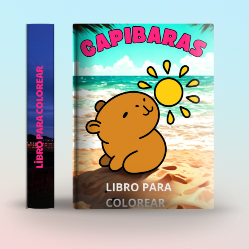 “Mundo Capibara: Libro de Colorear”